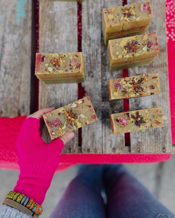 handmande soap at Beacon Farmers Market