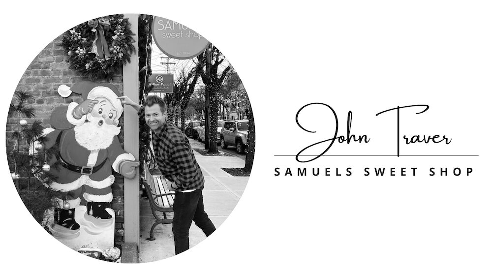 INSIDE+OUT 2025 holiday gift guide by Hudson Valley tastemaker John Traver at Samuel’s Sweet Shop in Rhinebeck NY
