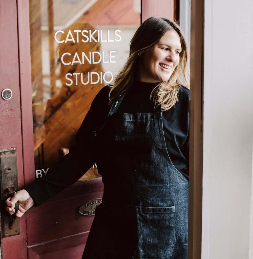 Nicole Andrick founder of Catskill Candle Studio