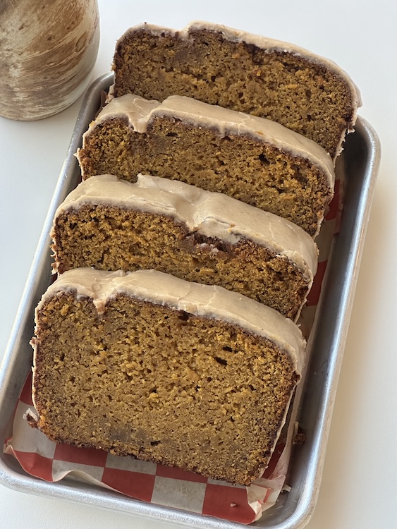 Pumpkin Loaf Recipe by Overlook Bakery in Woodstock NY