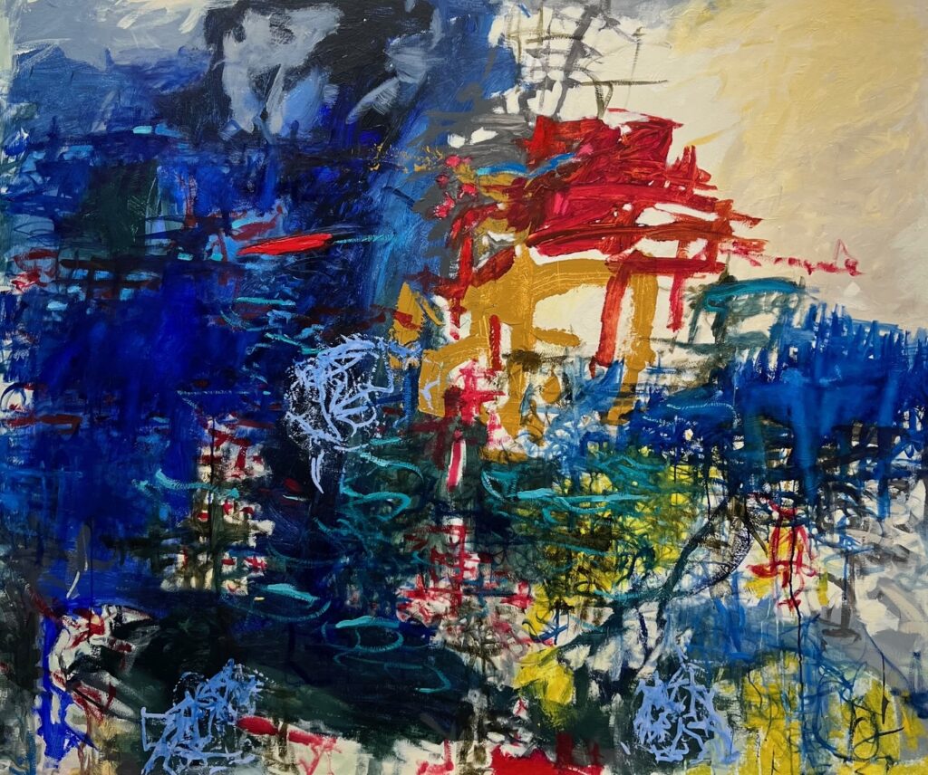 painting by abstract Hudson Valley artist Donald Elder