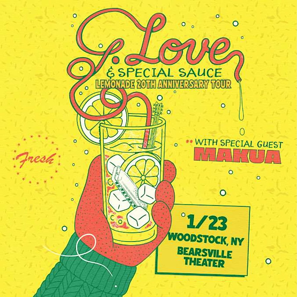 G Love & Special Sauce at Bearsville Theater in Woodstock NY