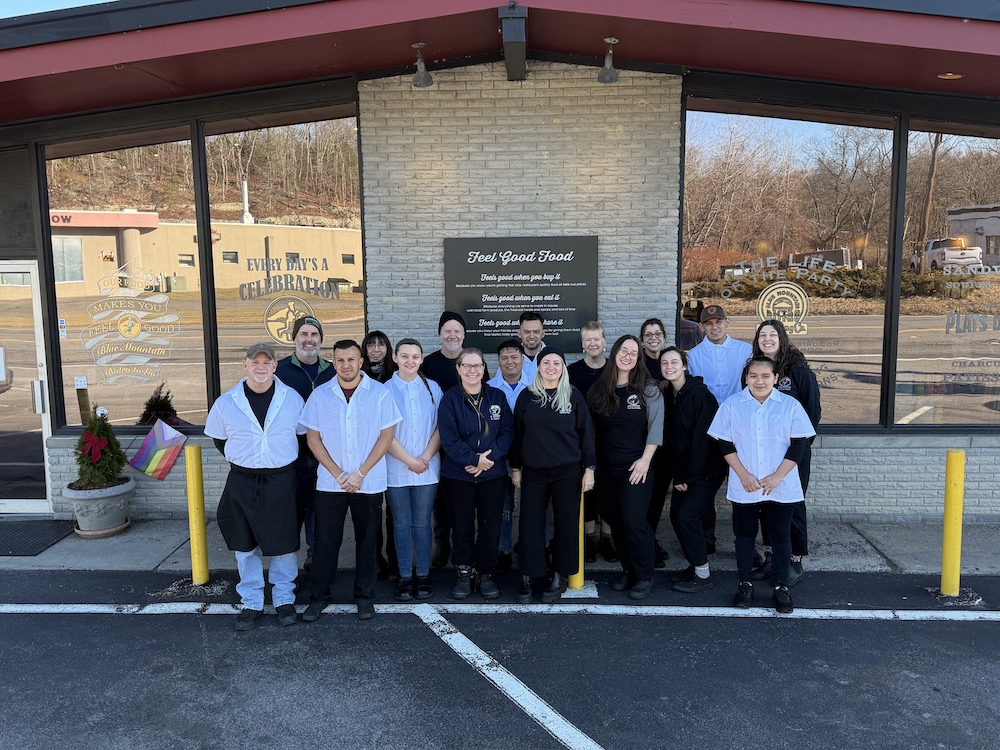 The team at Blue Mountain Bistro to Go in Kingston, NY.