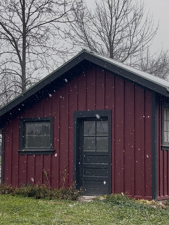 chicken coop at Hilltop farm in Accord NY