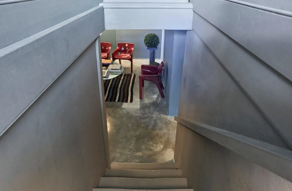 downstairs lounge at 44 Main Street, Germantown NY