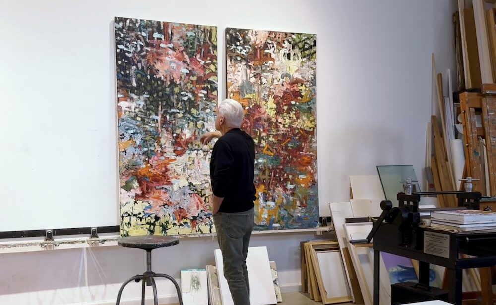 INSIDE+OUT Upstate NY: In the Studio with abstract artist Donald Elder