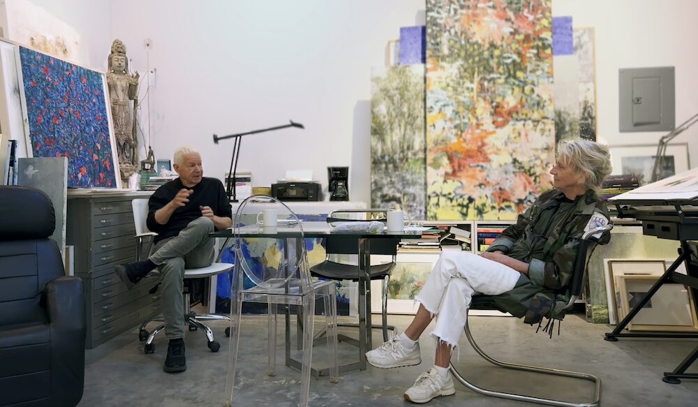 INSIDE+OUT Upstate NY: In the Studio with abstract artist Donald Elder and Mimi Young