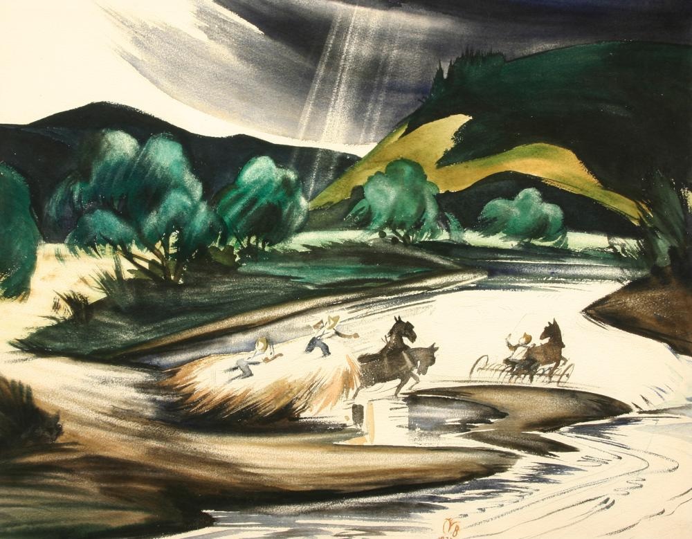 James Cox Gallery Winter Auction 2025 Charles Burchfield