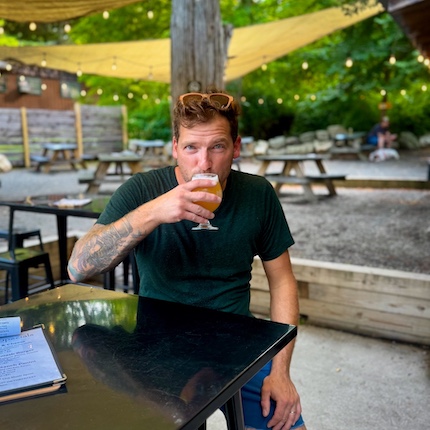 Kanye Konecny Brewmaster of Rough Cut Brewing