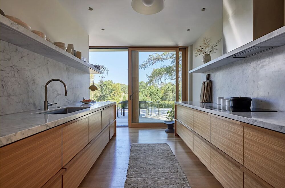 Kitchen in Luxury Rental 44 Main Street Germantown New York
