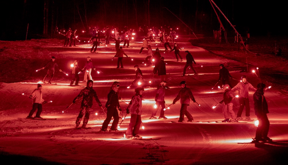 New Years Eve Torchlight Parade at Windham Mountain Club