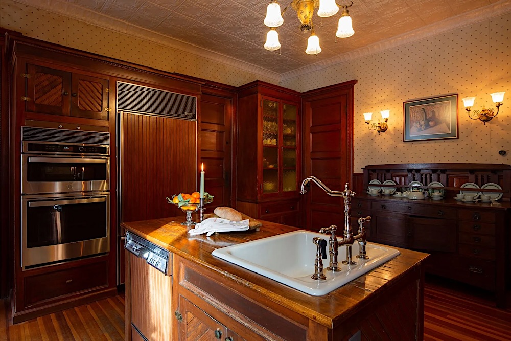 On the Market: the Kitchen at The Coykendall House a Stunning Queen Anne Victorian