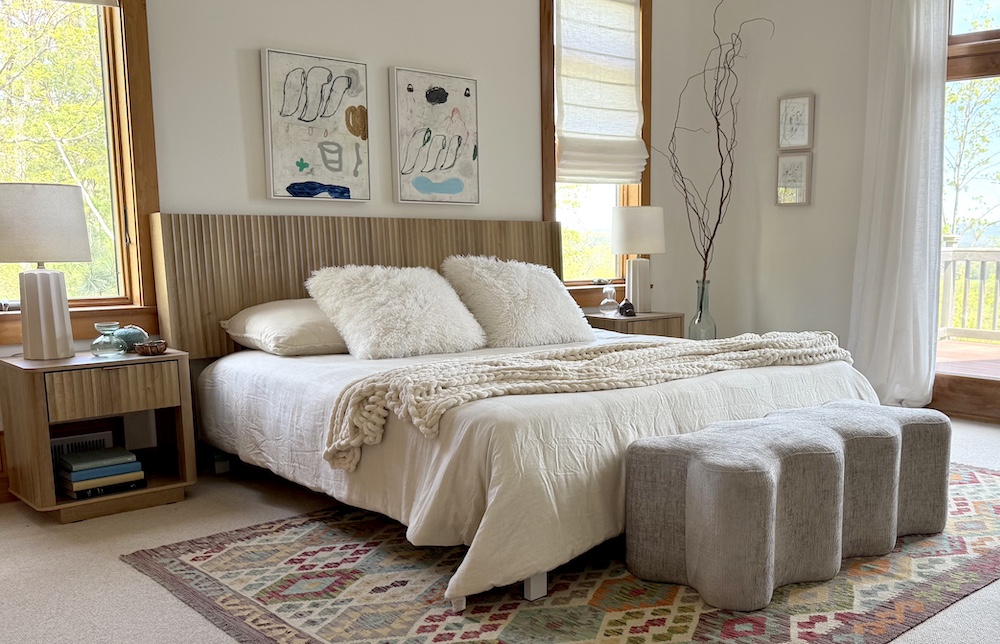 bedroom designed by Nancy Geaney