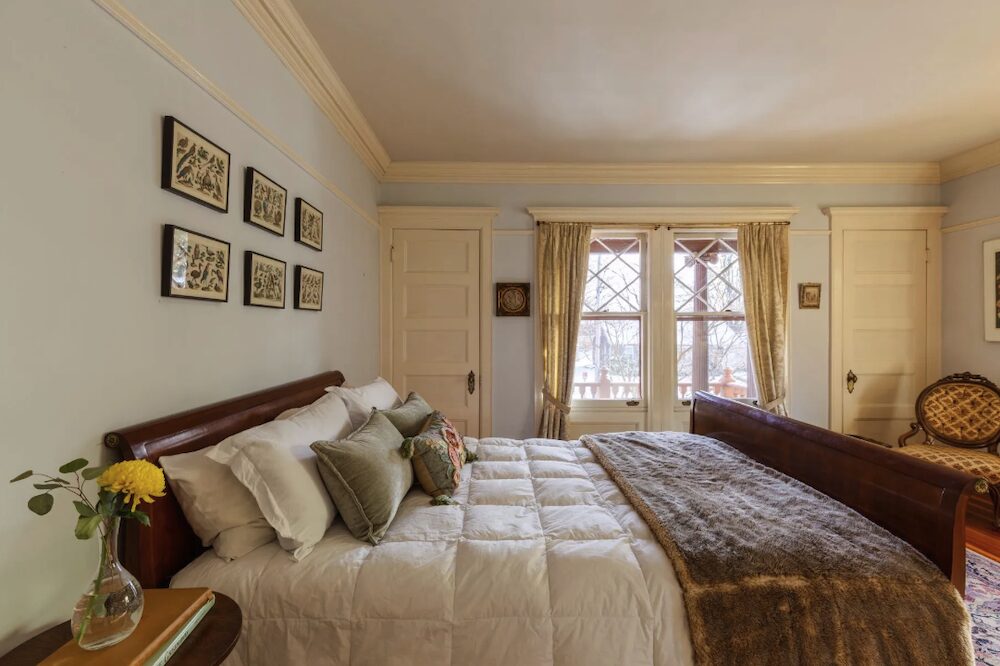 On the Market: bedroom at The Coykendall House a Stunning Queen Anne Victorian