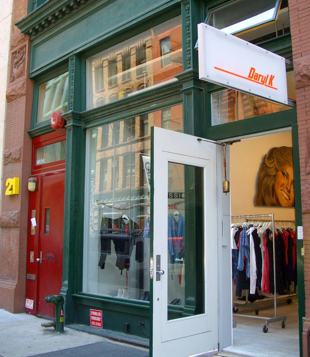 Daryl Kerrigan's Bond Street Store in the East Village NYC