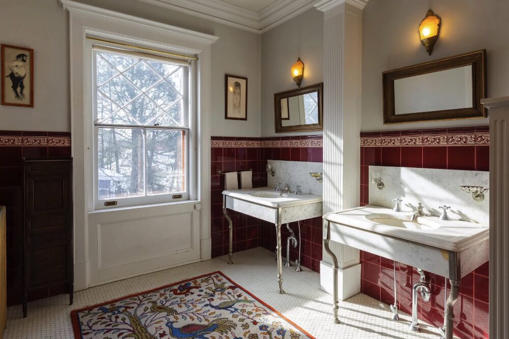 On the Market: bathroom at The Coykendall House a Stunning Queen Anne Victorian