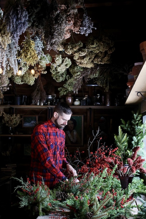 Todd Carr working at Hort & Pott in Freehold NY