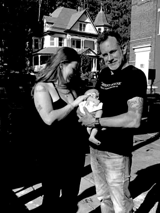 Joe DeVito and family at The Print House