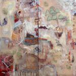 EVA TENUTA painting showing at the Lockwood Gallery