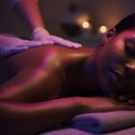 woman getting a massage at the Zentori Spa