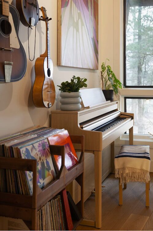music nook designed by Nancy Geaney