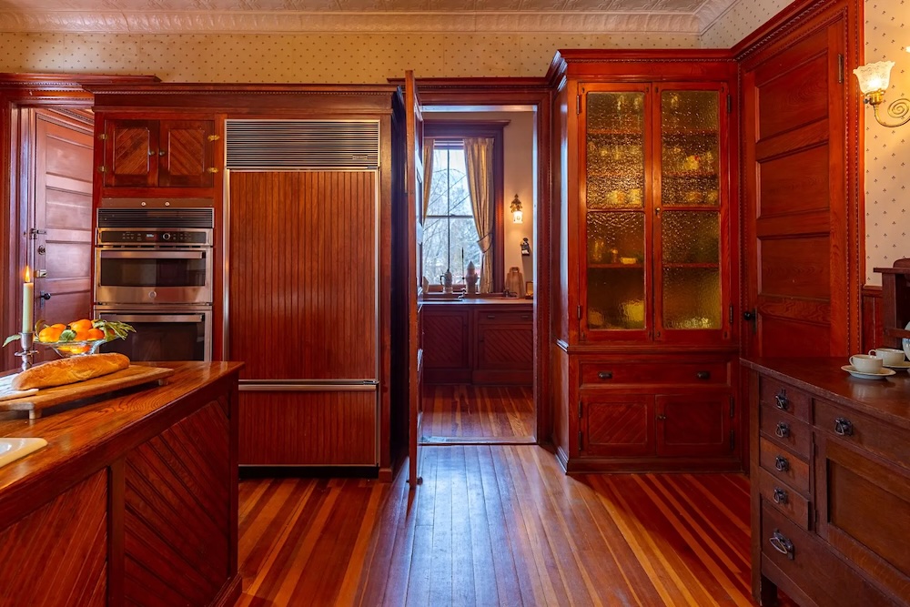 On the Market: the Kitchen at The Coykendall House a Stunning Queen Anne Victorian