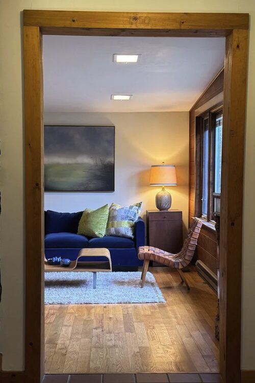 living room designed by Nancy Geaney