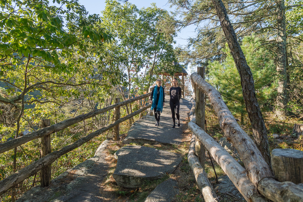 Nina Smiley, PhD, and Director of Mindfulness Programming at Mohonk Montain House in New Paltz, NY.