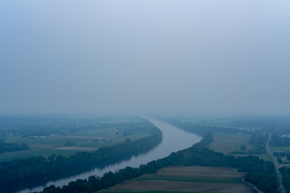 Connecticut River During Wildfire by Ocean Vuong