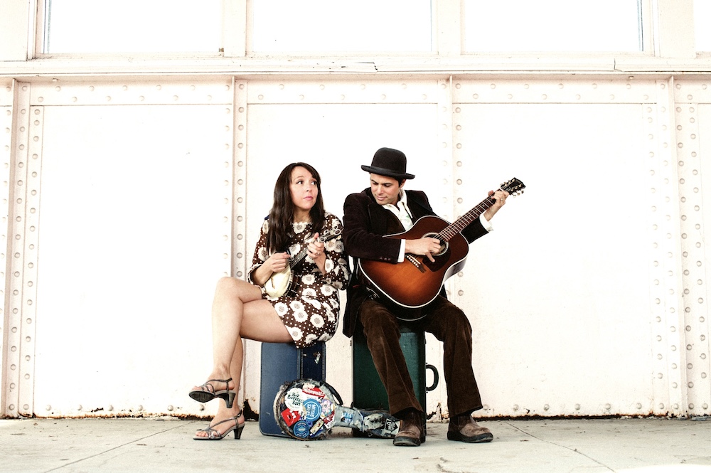 Ruthy Ungar + Mike Merenda of the Mammals playing music