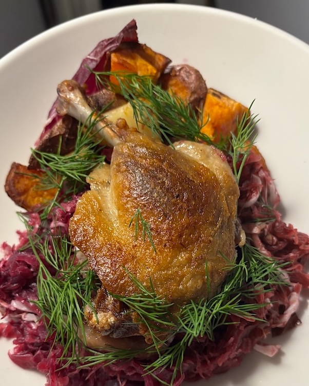 Duck confit Recipe by Runa Bistro