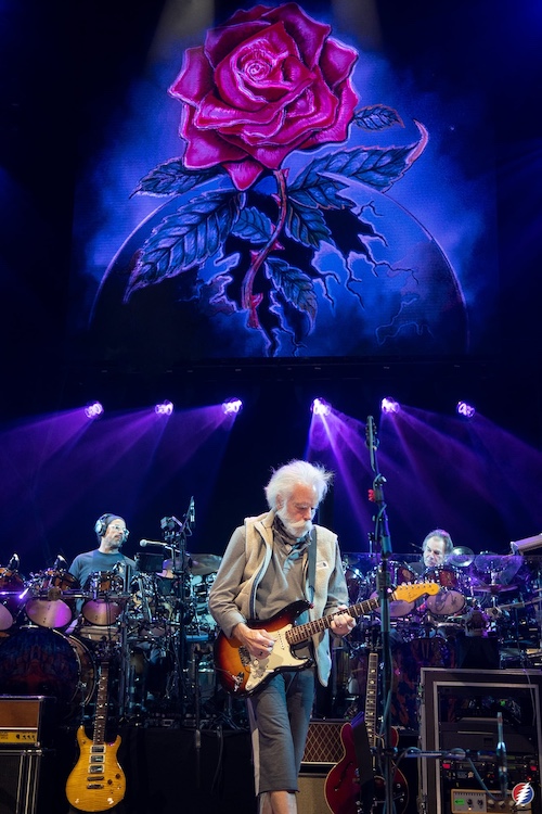 Stage design visuals by Mike Dubois