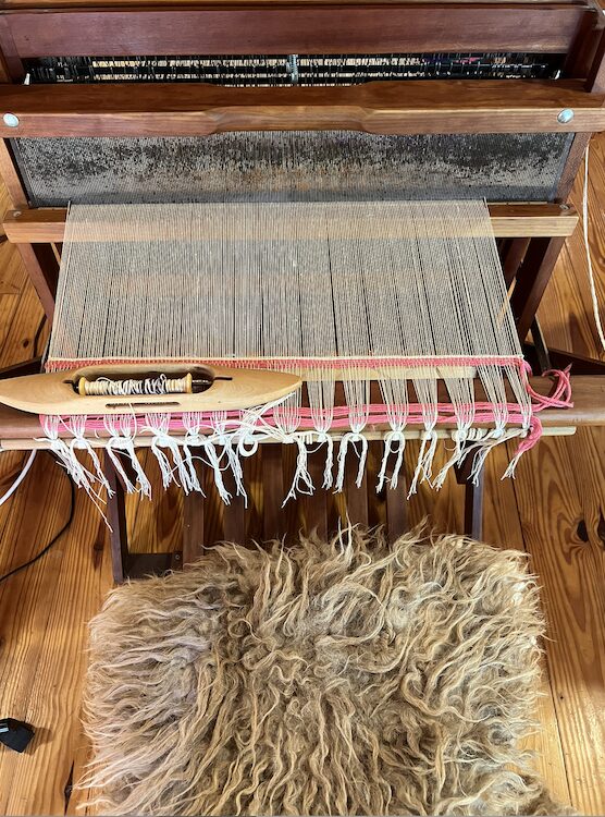 Weaving Loom at Mokosh Weaving Studio