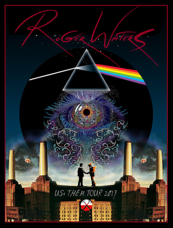 Pink Floyd Poster art by Mike Dubois