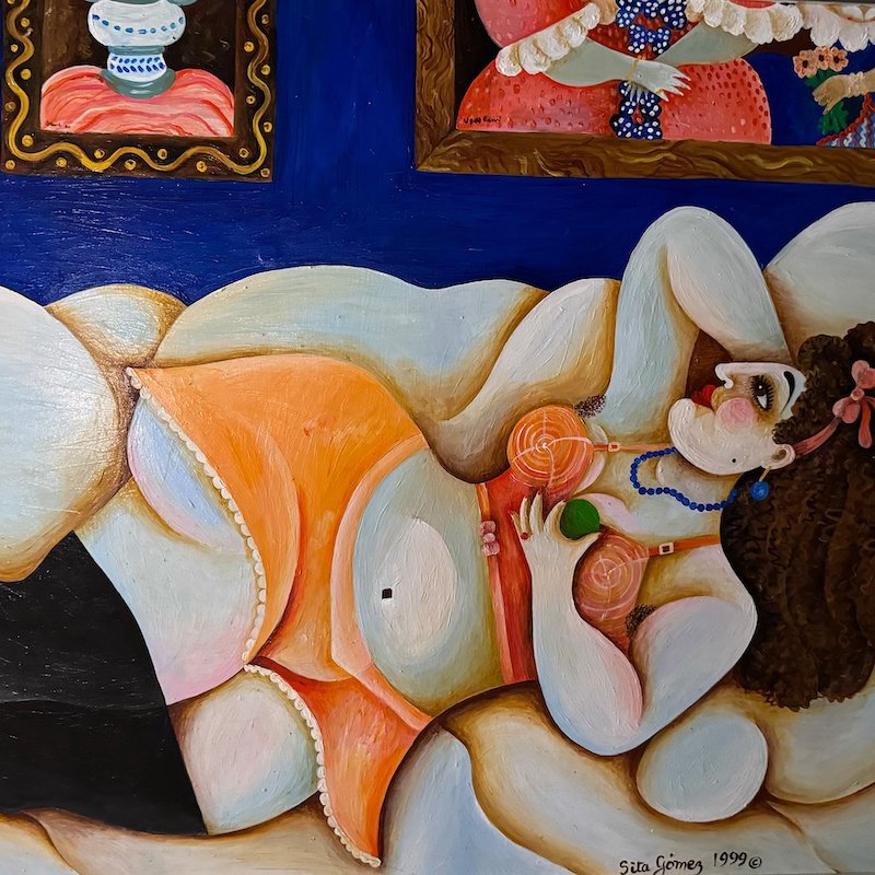 Sita Gomez Watercolors at Hudson Hall in Hudson NY