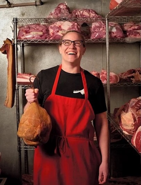 Barb of Barb's Butchery in Beacon NY