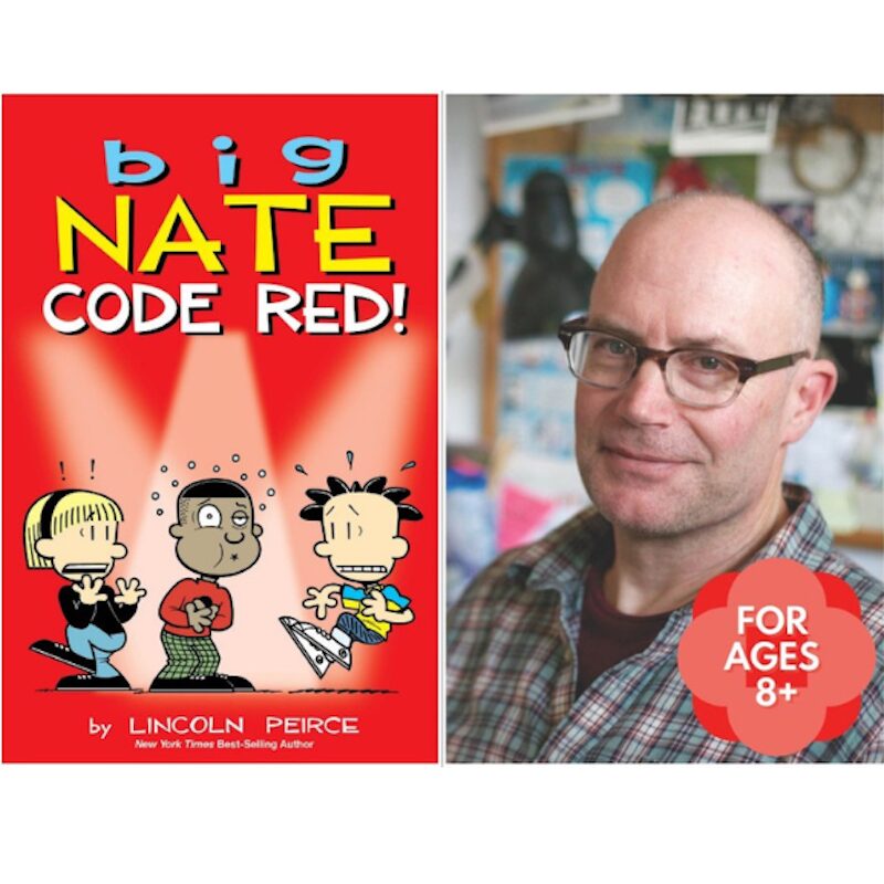 Big Nate Code Red Booking Signing at Oblong Books in Rhinebeck NY