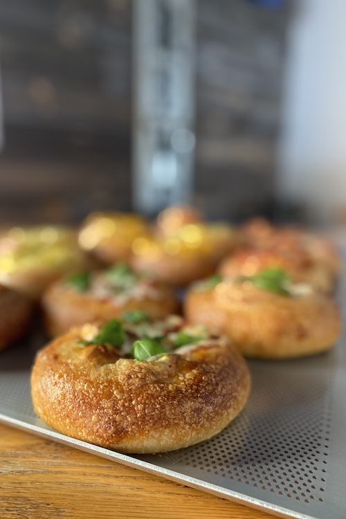 stuffed bagels at Bagel-ish in Beacon NY