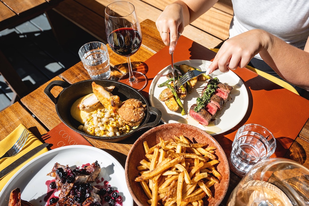 dining at Callicoon Hills in Callicoon NY