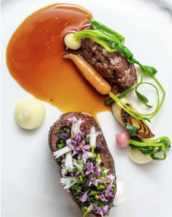 dinner at Mohonk Mountain House in New Paltz NY