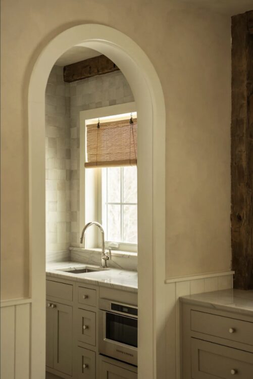 doorway to kitchen or laundry room at 1174 Potter Mountain Road in Gilboa NY