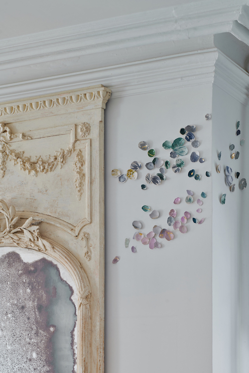 Wall installation by Hudson Valley artist Elisa Sheehan.