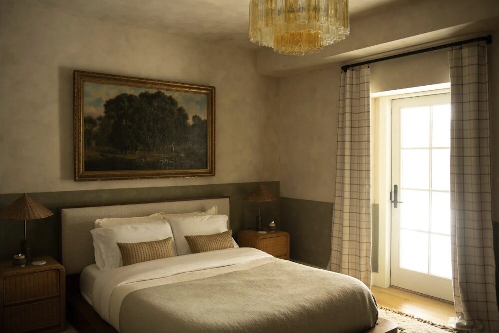 guest bedroom at 1174 Potter Mountain Road in Gilboa NY