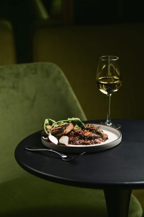 food at Hutton Brickyards in Kingston NY