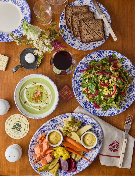 food at The Six Bells Countryside Inn in Rosendale NY