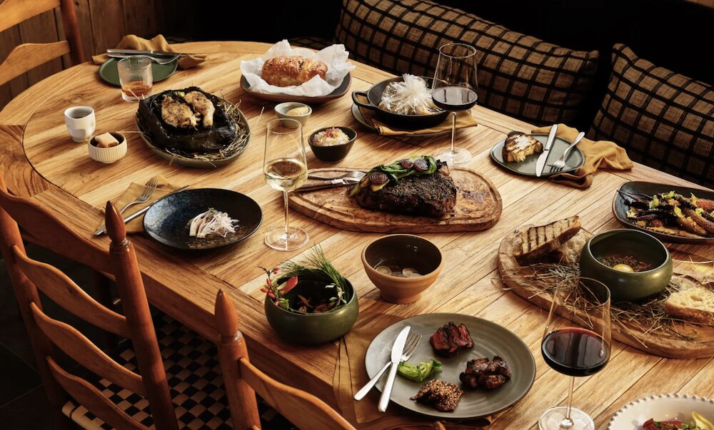 food at Wildflower Farms in Gardiner NY