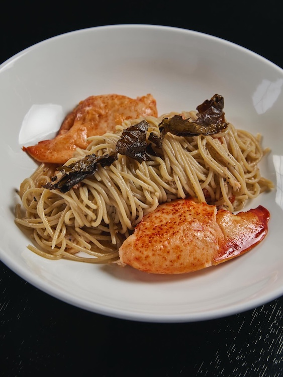 lobster pasta at Pocketbook Hudson in Hudson NY