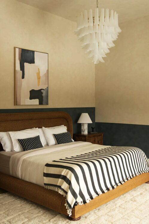 master bed at 1174 Potter Mountain Road in Gilboa NY