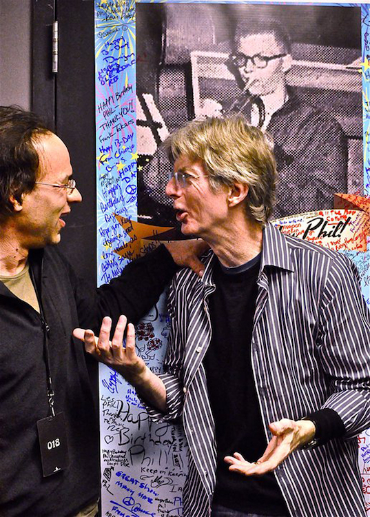Mike Dubois and Phil Lesh Photo by Elliot Newhouse
