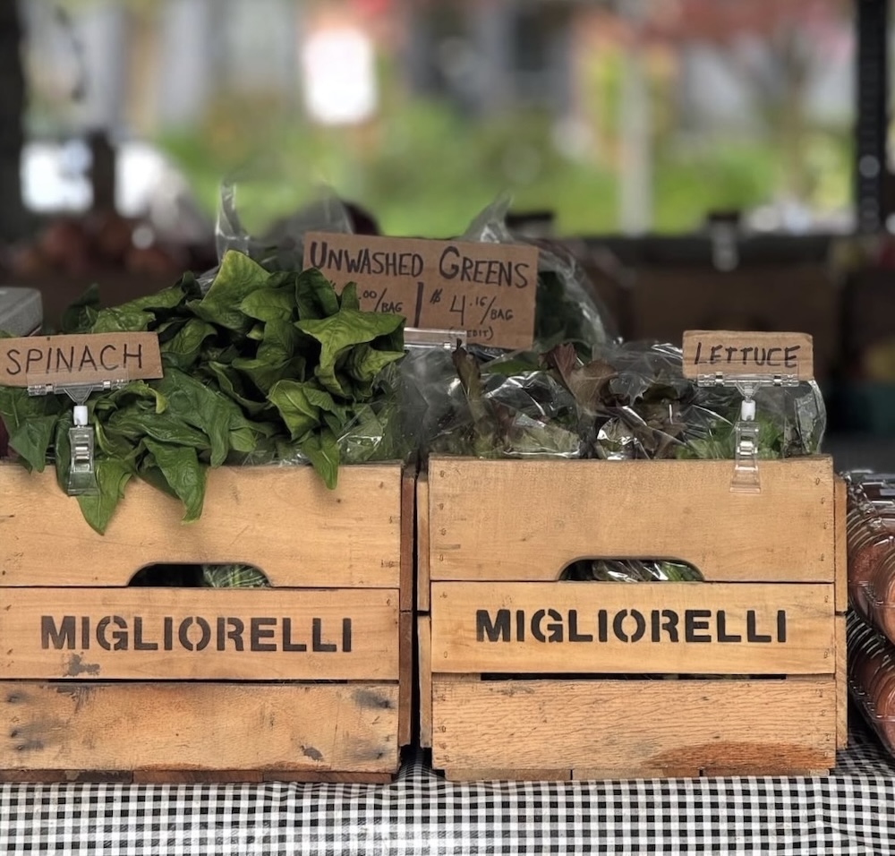 Migliorelli at Union Square Farmers Market